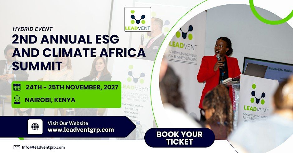 2nd Annual ESG and Climate Africa Summit