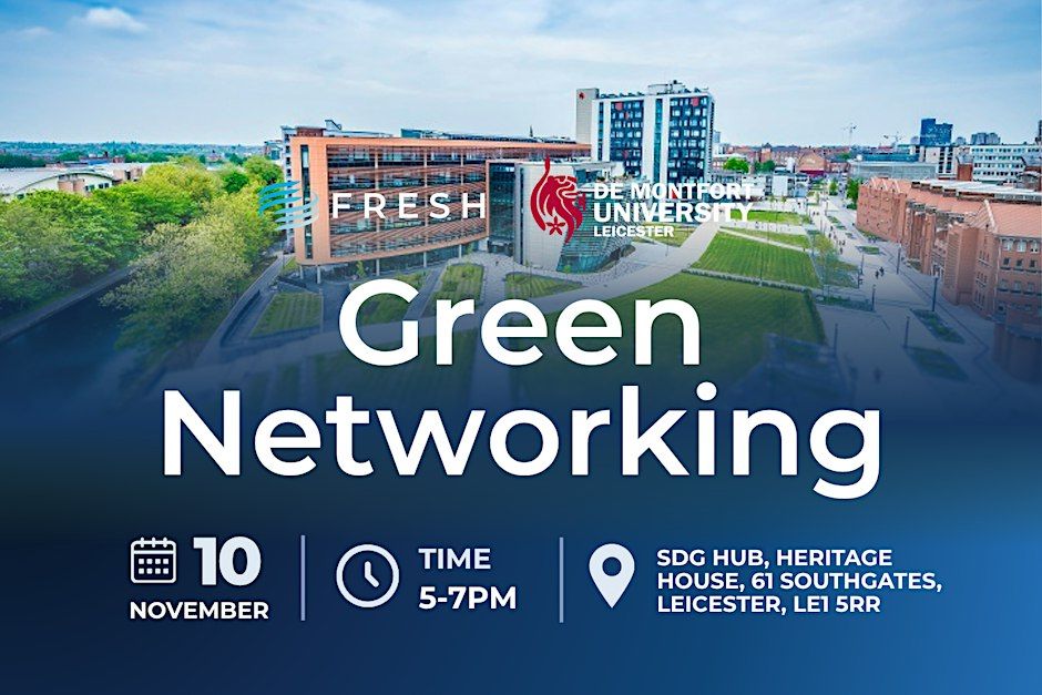 Green Networking | DMU | FRESH LIVE | Sustainability & Business Connections